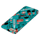 London travel icon retro illustration