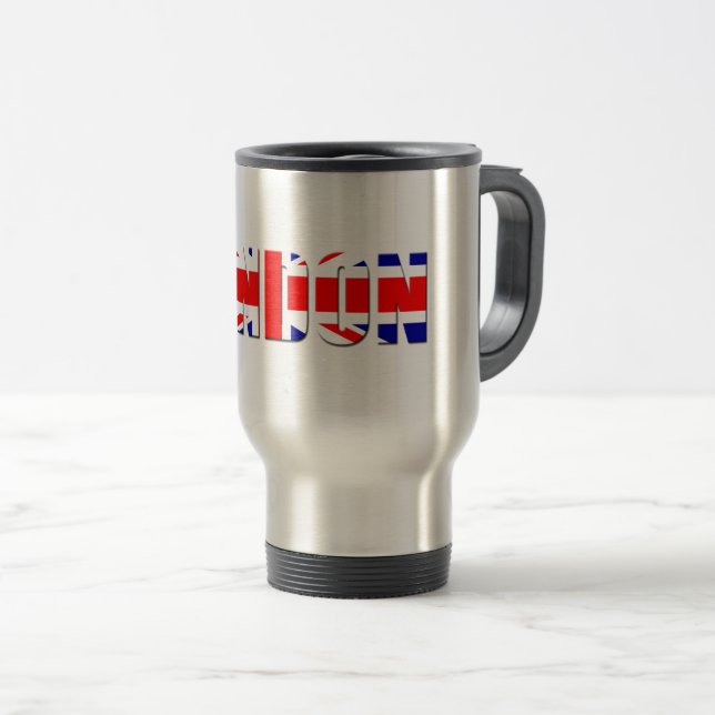 London Travel Mug (Front Right)