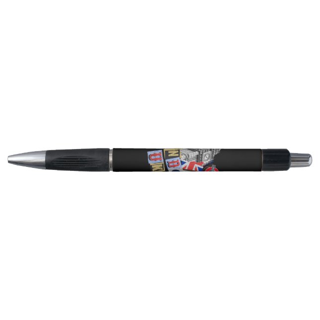 London UK retro style design Pen (Front)
