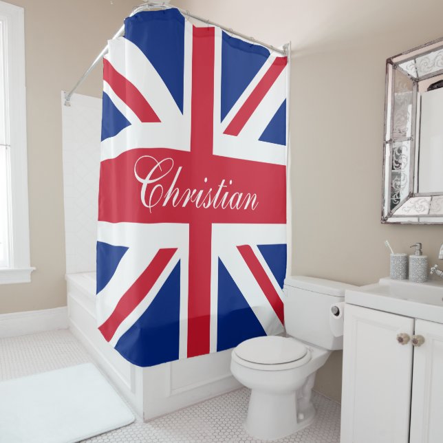 London UK United Kingdom Union Jack Personalized (In Situ)