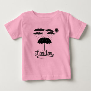 London Under An Umbrella Baby T-Shirt