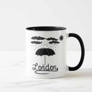 London   Under An Umbrella Mug