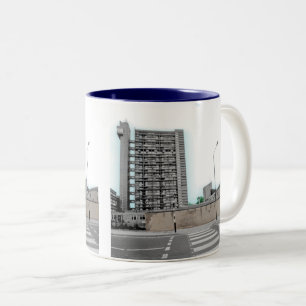 LONDON URBAN ARCHITECTURE PHOTOGRAPH Two-Tone COFFEE MUG