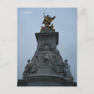 London - Victoria Memorial Holiday Postcard