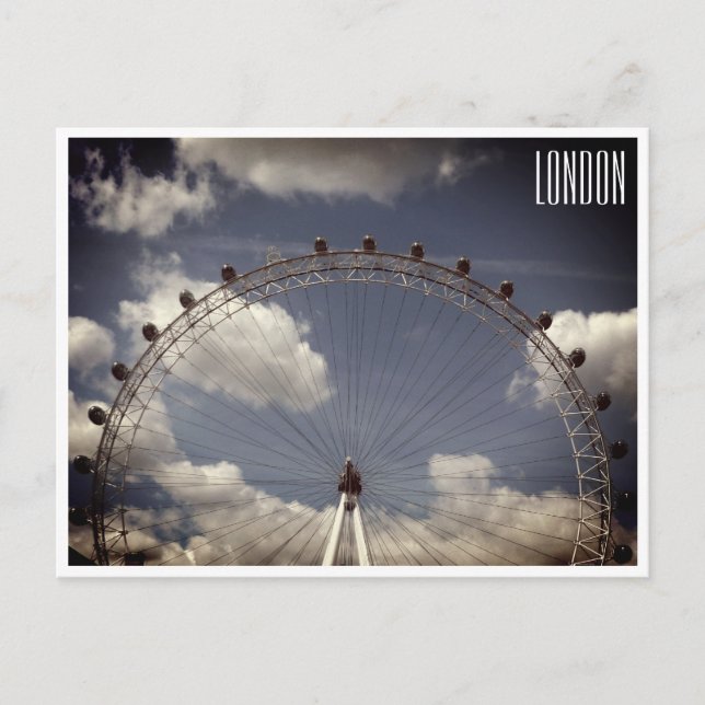 london wheel postcard (Front)
