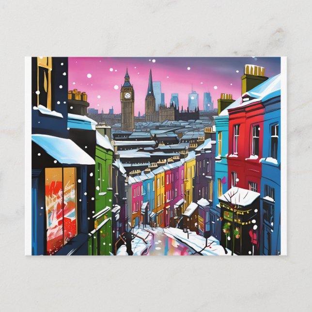 London, Winter - Christmas Card 005 (Front)