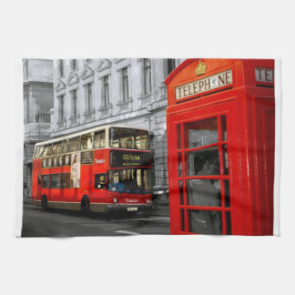 london with a touch of colour kitchen towel