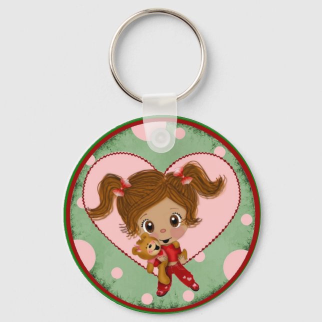 Londonbeary Hugs Keychain (Front)