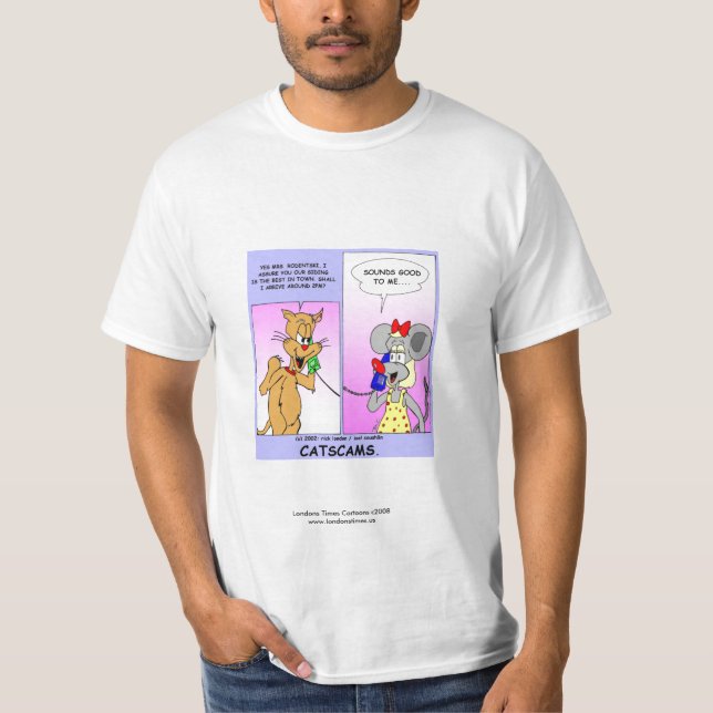 Londons Times Cartoon Tees (Front)