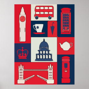 Londres, Affiche de voyage