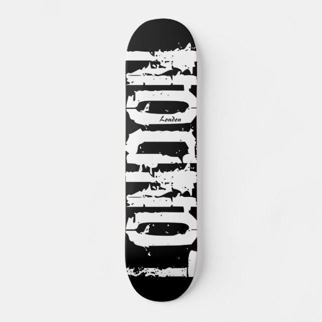 Londres - Style urbain - Skateboard (Recto)