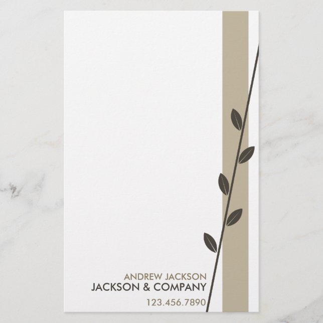 Lone Branch Notepad Stationery (Front)