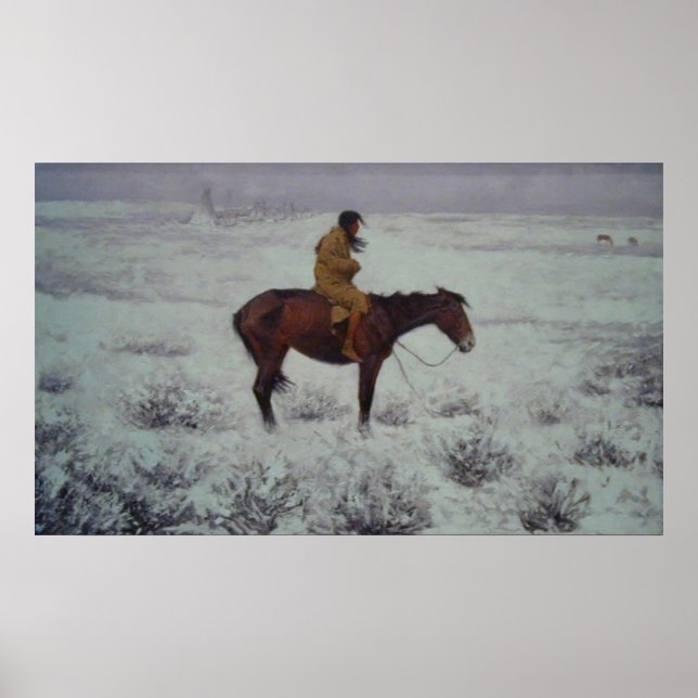 Lone Cold Brave Poster (Front)