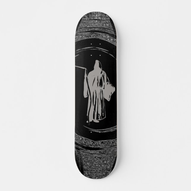Lone Grim Reaper Skateboard (Front)