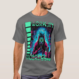 Lone Innovator A CyberPunk Design That Illustrates T-Shirt