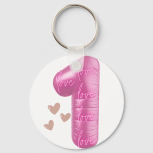 LONE LOVE – Unity, Peace & Positive Vibes Keychain