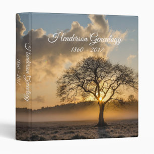 Lone Oak Family Tree Binder Album