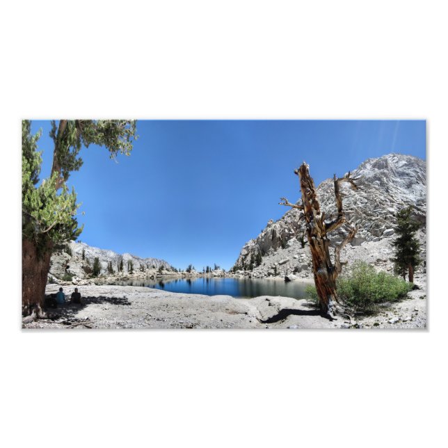 Lone Pine Lake - Mt Whitney Trail - Sierra Nevada Photo Print (Front)