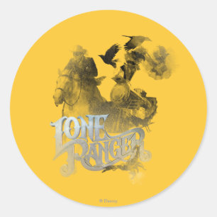 Lone Ranger 1 Classic Round Sticker
