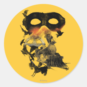 Lone Ranger 3 Classic Round Sticker