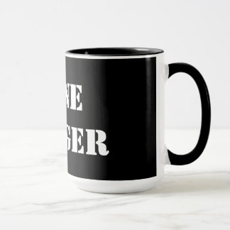 Lone Ranger Black 15 oz Ringer Mug