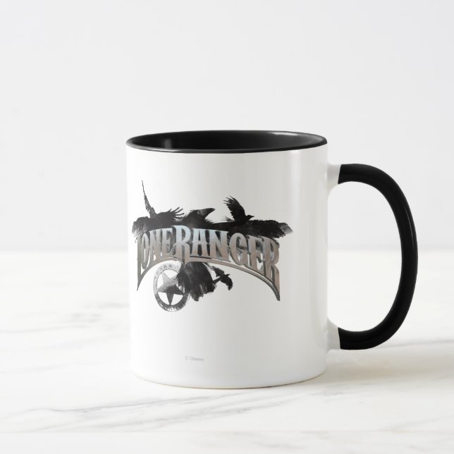 Lone Ranger - Crows and Badge 2 Mug (Right)