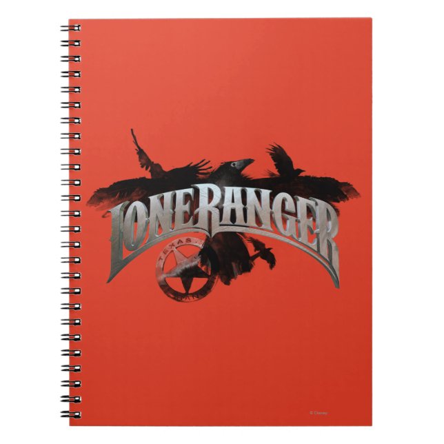 Lone Ranger - Crows and Badge 2 Notebook (Front)