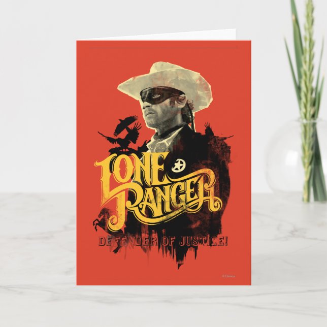 Lone Ranger - Defender of Justice! 2 Card (Front)
