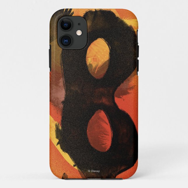 Lone Ranger Mask with Crow 2 Case-Mate iPhone Case (Back)