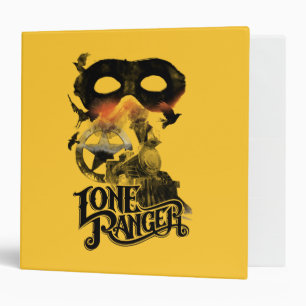 Lone Ranger Train and Mask Binder