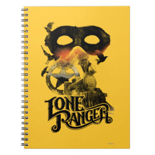 Lone Ranger Train and Mask Notebook