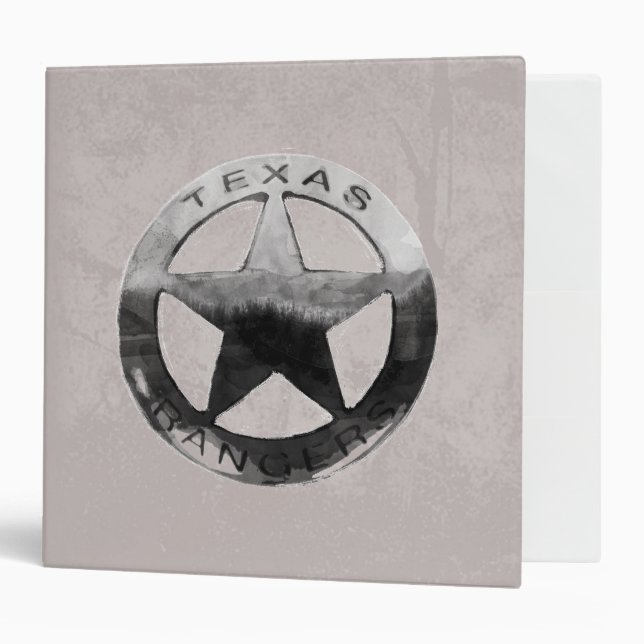 Lone Ranger's Badge Binder (Front/Inside)