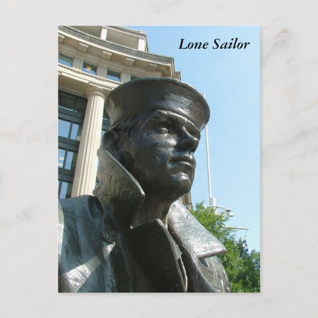Lone Sailor Postcard (Front)