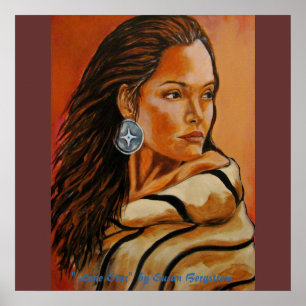 "Lone Star" by Susan Bergstrom Poster