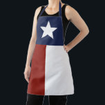 Lone Star Flag of Texas Apron<br><div class="desc">Patriotic red,  white and blue Lone Star Flag of Texas</div>