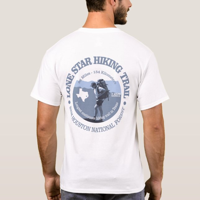 Lone Star Hiking Trail (BG) T-Shirt (Back)
