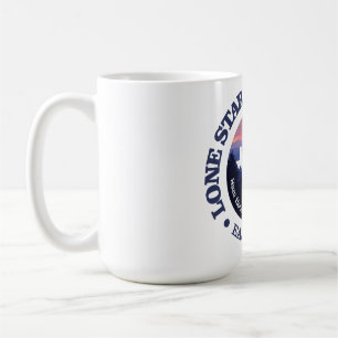 Lone Star Hiking Trail (rd2) Coffee Mug