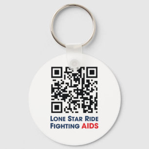 Lone Star Ride Tag Keychain