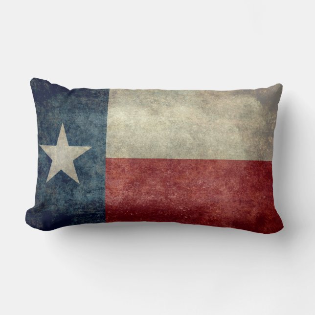 Lone star state flag - Texas that is! Lumbar Pillow (Front)