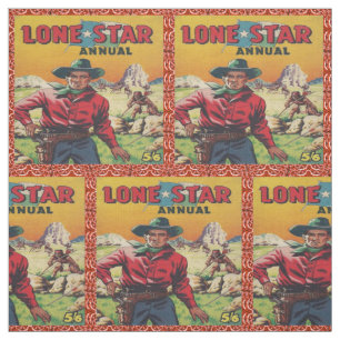 Lone StarTexas Cowboy Western Fabric