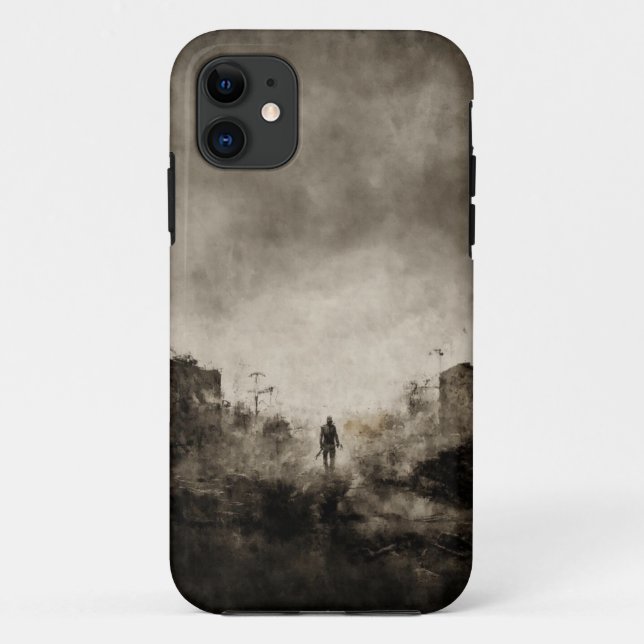 Lone Survivor Apocalyptic Mobile Case (Back)