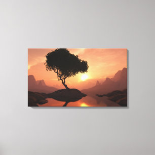 Lone Tree Canvas Print