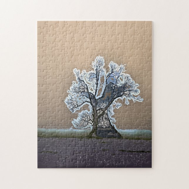 LONE TREE JIGSAW PUZZLE (Vertical)