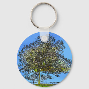 LONE TREE KEYCHAIN