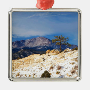 Lone Tree Metal Ornament