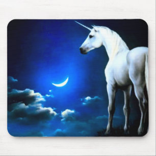 Lone Unicorn Mouse Pad
