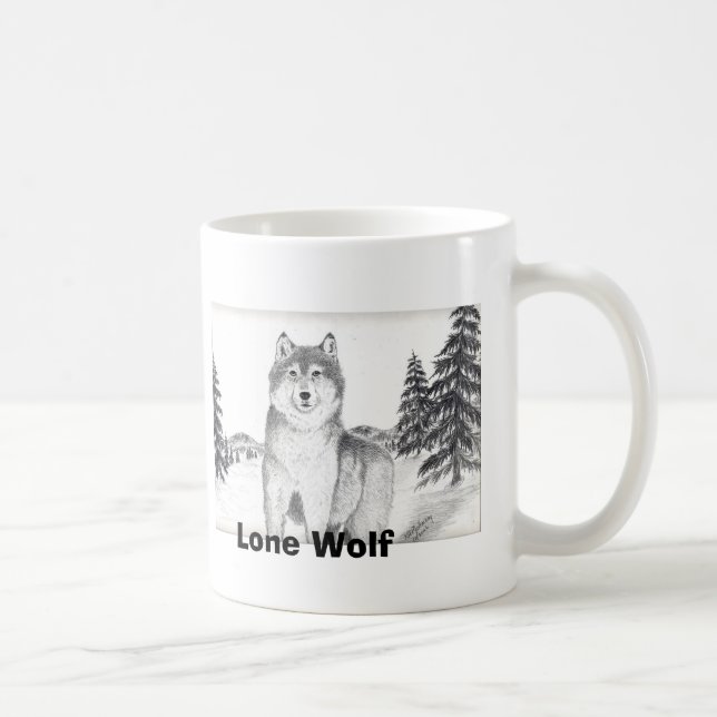 Lone Wolf 06 mug (Right)