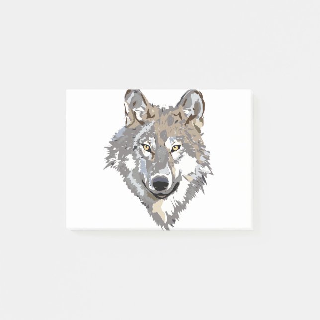 Lone Wolf Design Post-it Notes (Front)