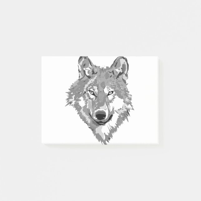 Lone Wolf Design Post-it Notes (Front)