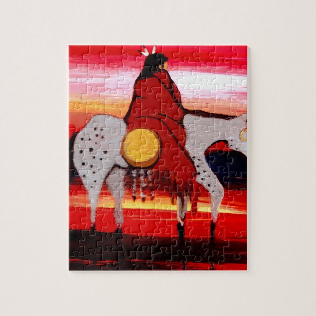 Lone Wolf Jigsaw Puzzle (Vertical)